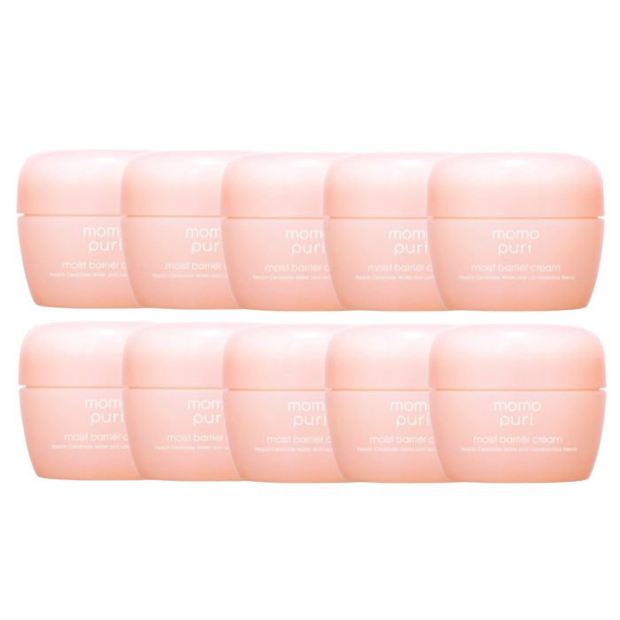 BCL Momopuri Moist Barrier Cream - 80g (10ea) Set