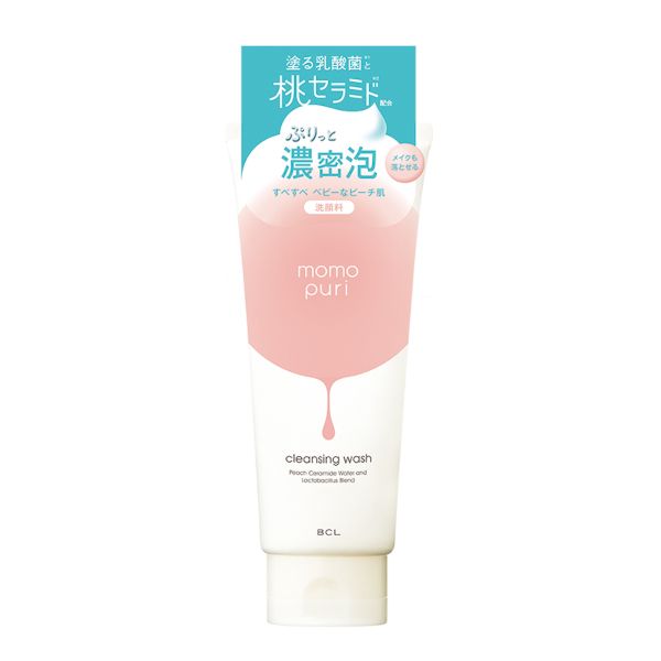 BCL Momopuri Moisturizing Cleansing Face Wash - 150g