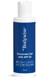 Be Bodywise Sunscreen Gel SPF 50 With 1% Kojic Acid