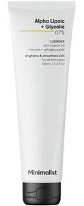 Be Minimalist Minimalist 7% Ala & AHA Brightening With Vitamin B5 For Glowing Skin Face Wash