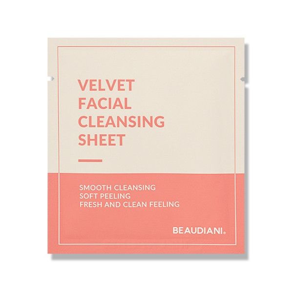 Beaudiani Velvet Facial Cleansing Sheet - 20pcs