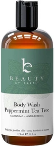 Beauty by earth Peppermint Tea Tree Body Wash