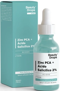 Beauty Drops Zinc Pca + Ácido Salicílico 2%