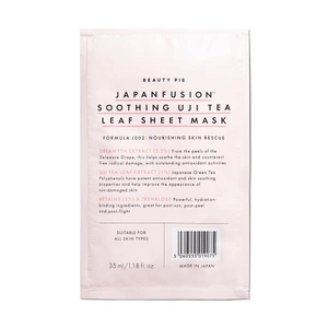 Beauty Pie Japanfusion™ Uji Tea Leaf Sheet Mask