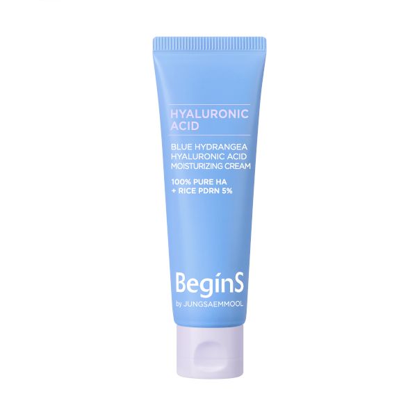 BeginS Blue Hydrangea Hyaluronic Acid Moisturizing Cream - 50ml