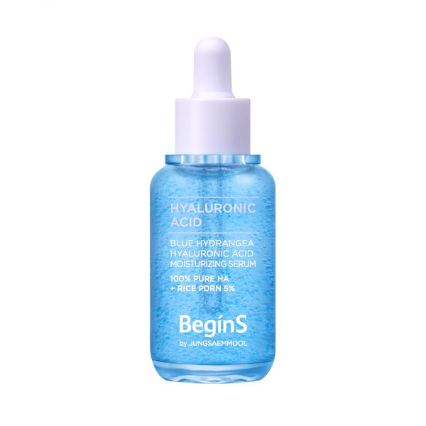 BeginS Blue Hydrangea Hyaluronic Acid Moisturizing Serum - 30ml