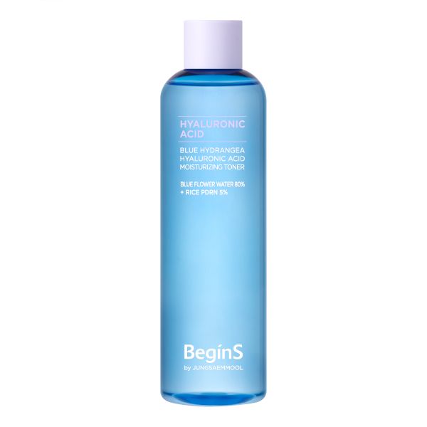 BeginS Blue Hydrangea Hyaluronic Acid Moisturizing Toner - 300ml