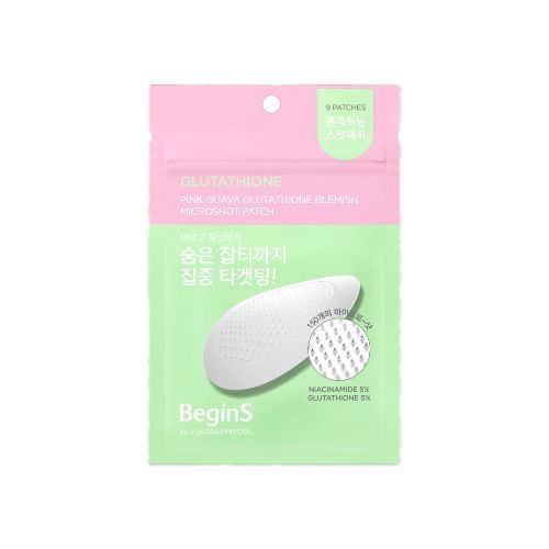 BeginS Pink Guava Glutathione Blemish Microshot Patch - 9 Patches