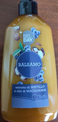 Balsamo per capelli colorati con estratto di mirtillo e olio di macadamia