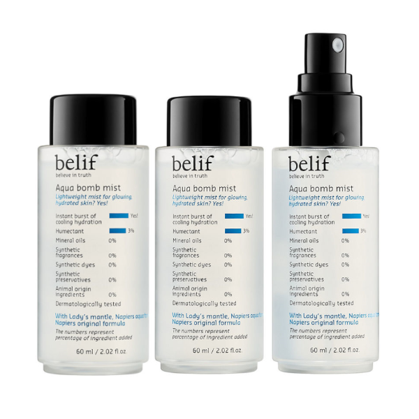 Belif Aqua Bomb Mist - 60ml*3pcs