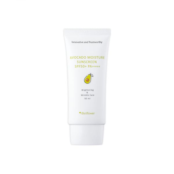 Bellflower Avocado Moisture Sunscreen SPF50+ PA++++ - 50ml
