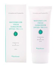 Bellflower Watermelon Fresh Sunscreen Spf50+/Pa++++ (Discontinued)