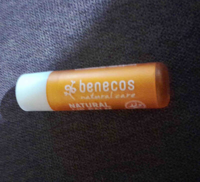 Natural lip balm orange