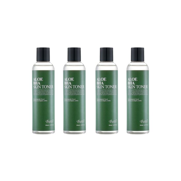 Benton Aloe BHA Skin Toner - 200ml - (New Version) (4ea) Set