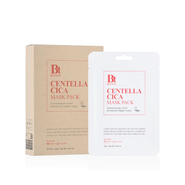 Benton Centella Cica Mask Pack - 10pcs