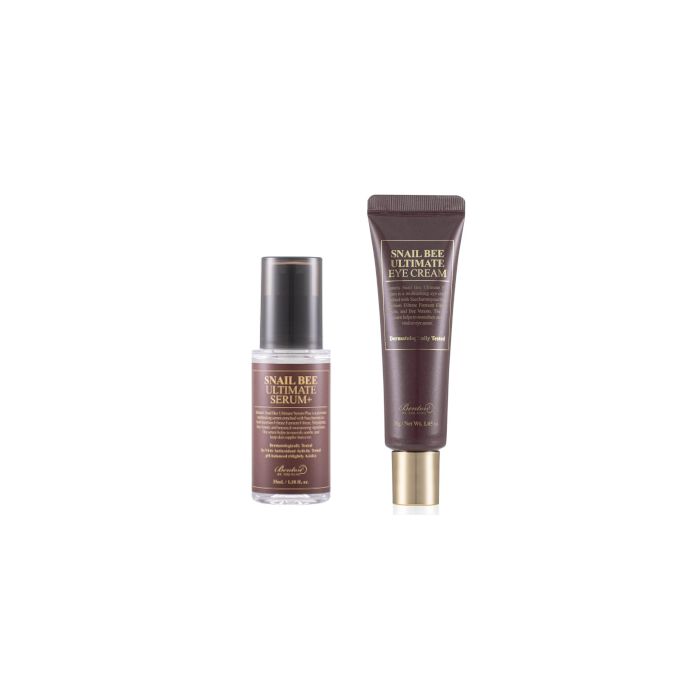 Benton Snail Bee Ultimate Eye Cream - 30g (1ea) + Serum+ - 35ml (1ea) Set