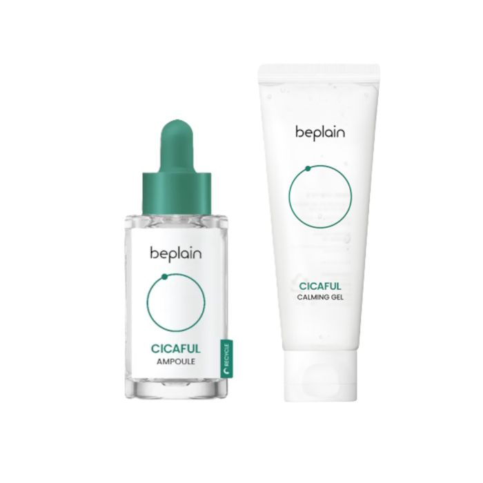 beplain Cicaful Calming Gel + Ampoule Set