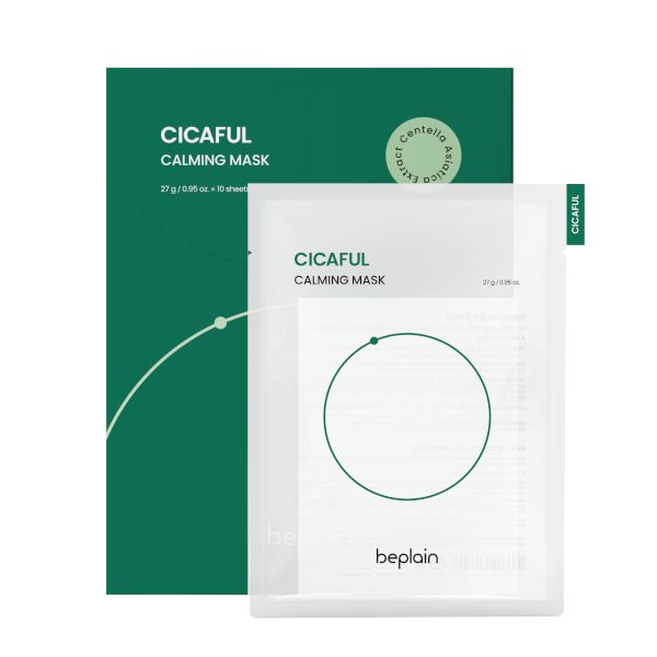 beplain Cicaful Calming Mask - 10pcs