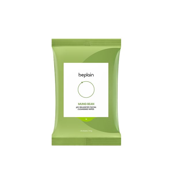 beplain Greenful pH-Balanced Facial Cleansing Wipes - 110g*20sheets