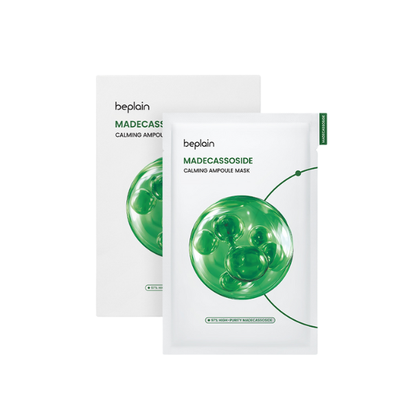 beplain Madecassoside Calming Ampoule Mask - 24ml/1pc