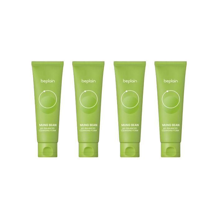 beplain Mug Bean pH-Balanced Cleansing Foam (4ea) Set