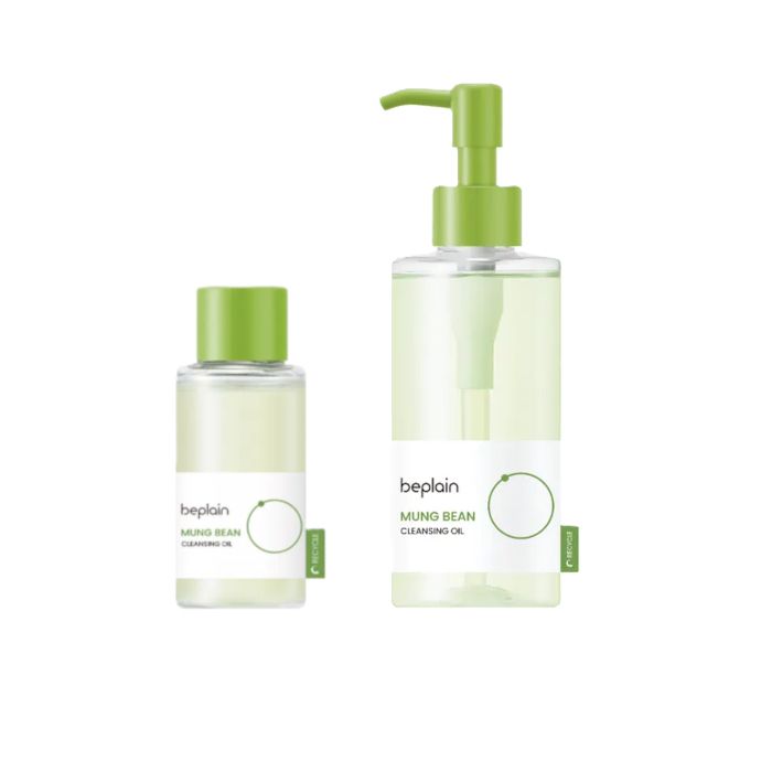 beplain Mung Bean Cleansing Oil - (200ml+50ml) Set