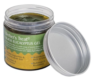 Berber's Treat Natural Moroccan Black Soap With Eucalyptus