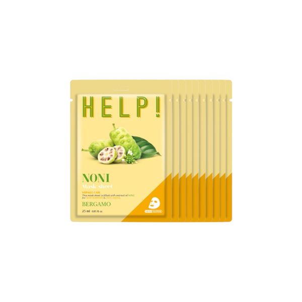 Bergamo Help! Mask Pack - Noni - 10pcs