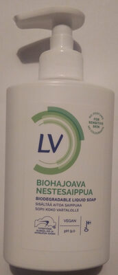 Biohajoava Nestesaippua