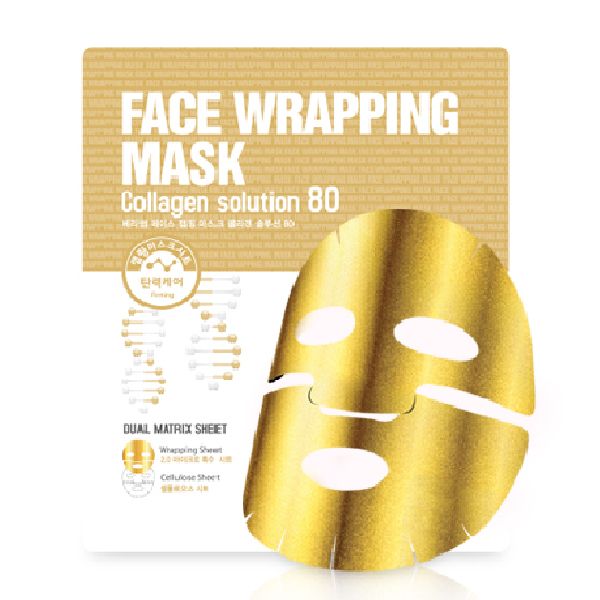 Berrisom Face Wrapping Mask - Collagen Solution 80