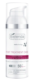 Bielenda Professional Post Treatment Care Cover Cream Soothing & Tinted Face Cream SPF 25