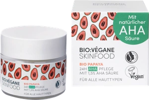 BIO VÉGANE Tagescreme Bio Papaya Aha 24H Pflege