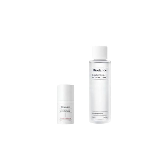 Biodance First Synergy Toner - 150ml + Pore Tightening Collagen Cream - 50ml Set