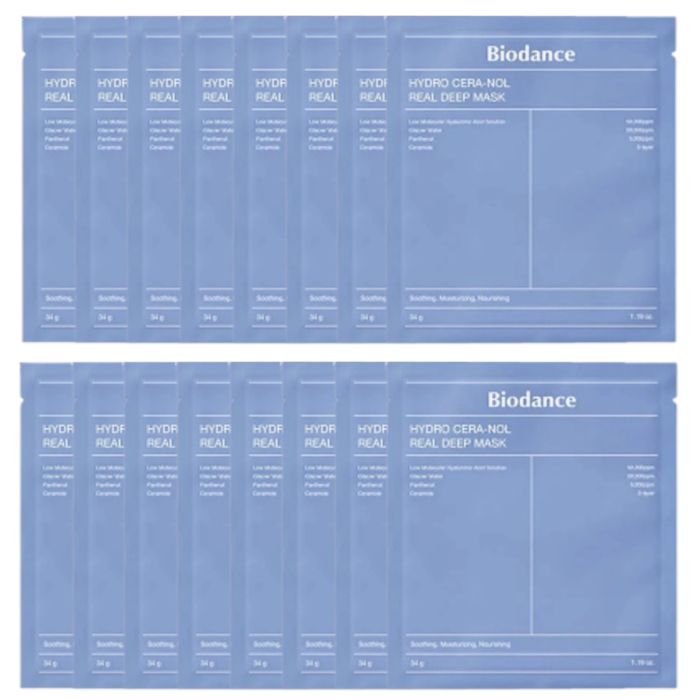 Biodance Hydro Cera-Nol Real Deep Mask - 1pc (16ea) Set