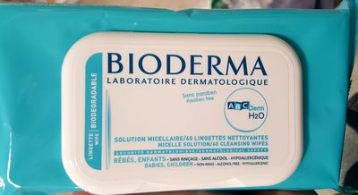 Bioderma Abcderm Lingettes Nettoyantes Visage Et Corps. BT