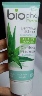Dentifrice fraîcheur naturelle