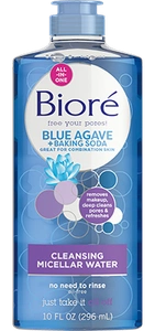 Biore Blue Agave + Baking Soda Cleaning Micellar Water