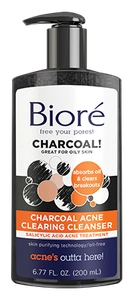 Biore Charcoal Acne Clearing Cleanser