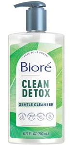 Biore Clean Detox Gentle Cleanser