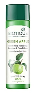 Biotique Bio Green Apple Fresh Daily Purifying Shampoo And Conditioner
