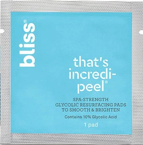 Bliss That's Incredi-Peel Glycolic Resurfacing Pads