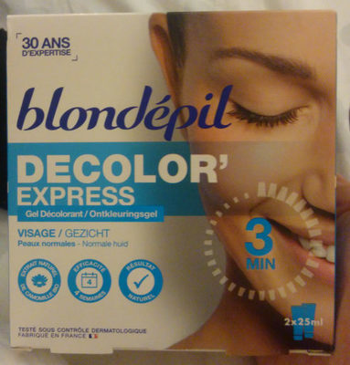 Gel Décolor' Express visage
