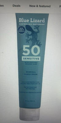 Sensitive Mineral Sunscreen