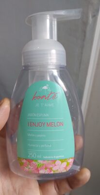 Jabón espuma melón y pepino