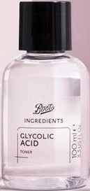 Boots Ingredients Glycolic Acid Toner