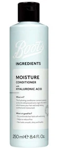 Boots Ingredients Moisture Conditioner With Hyaluronic