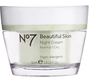 Boots No7 Beautiful Skin Night Cream Normal/Oily Skin