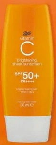 Boots Vitamin C Brightening Cheer Sunscreen SPF50+ Pa++++