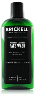 Brickell Men's Products Purifying Charcoal Face Wash For Men