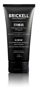 Brickell Men's Products Styling Hair Gel For Men